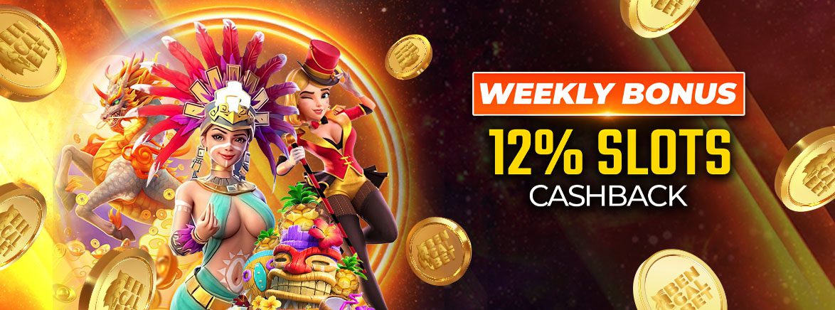Weekly Bonus 12% Slots Cashback Weekly Bonus 12% Slots Cashback