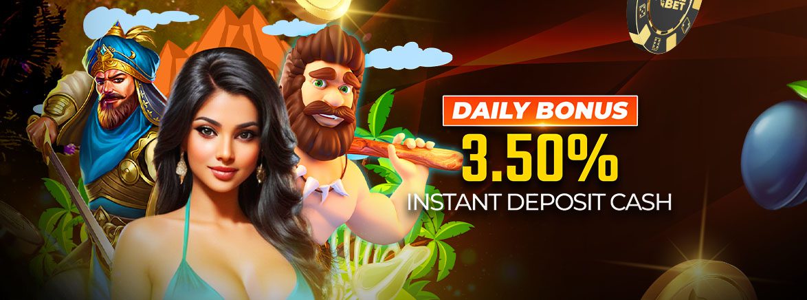 Get 3.50% Instant Cash Bonus on Every Deposit Transaction