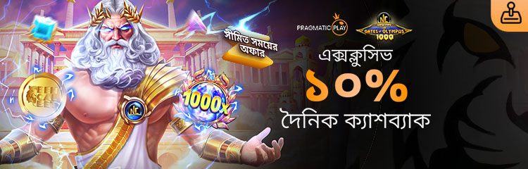 NCVIP গেটস অফ অলিম্পাস ১০০০ ক্যাশব্যাক