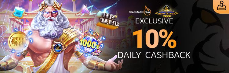 NCVIP Gates of Olympus 1000 Cashback